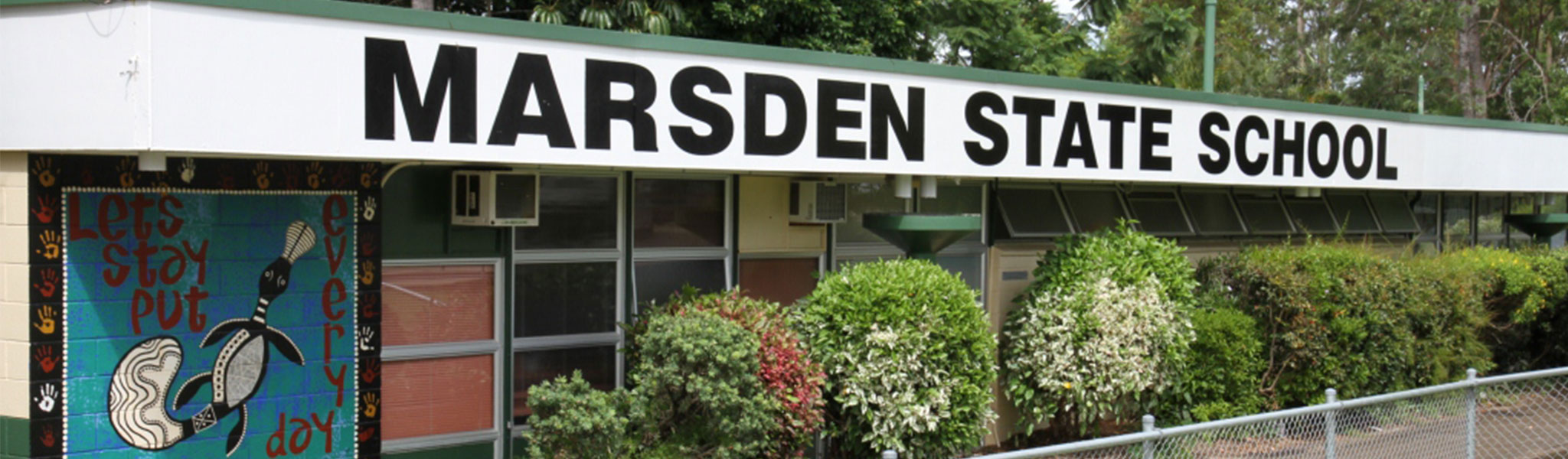 Marsden State School sign